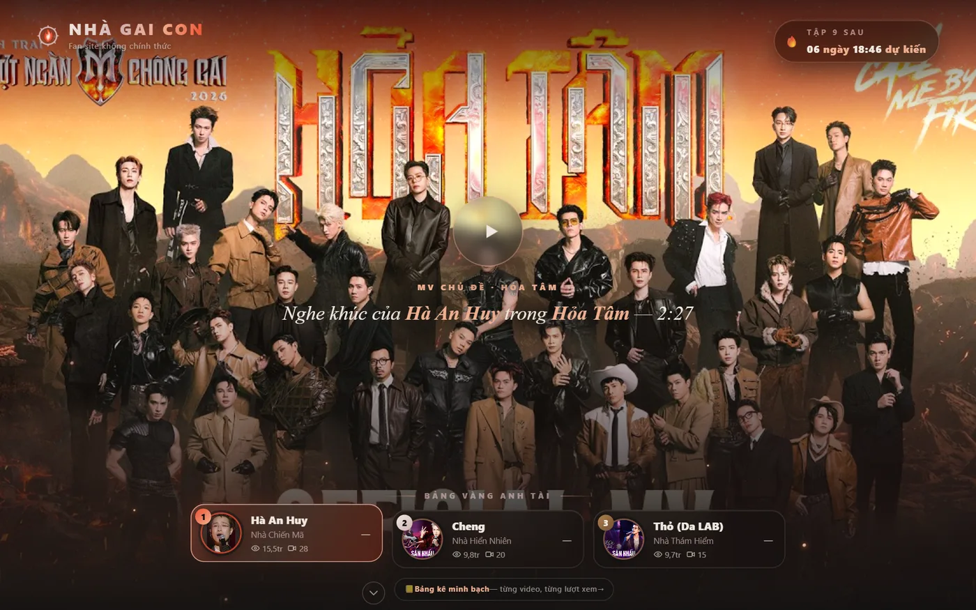 Hoa Tam Arena fan site