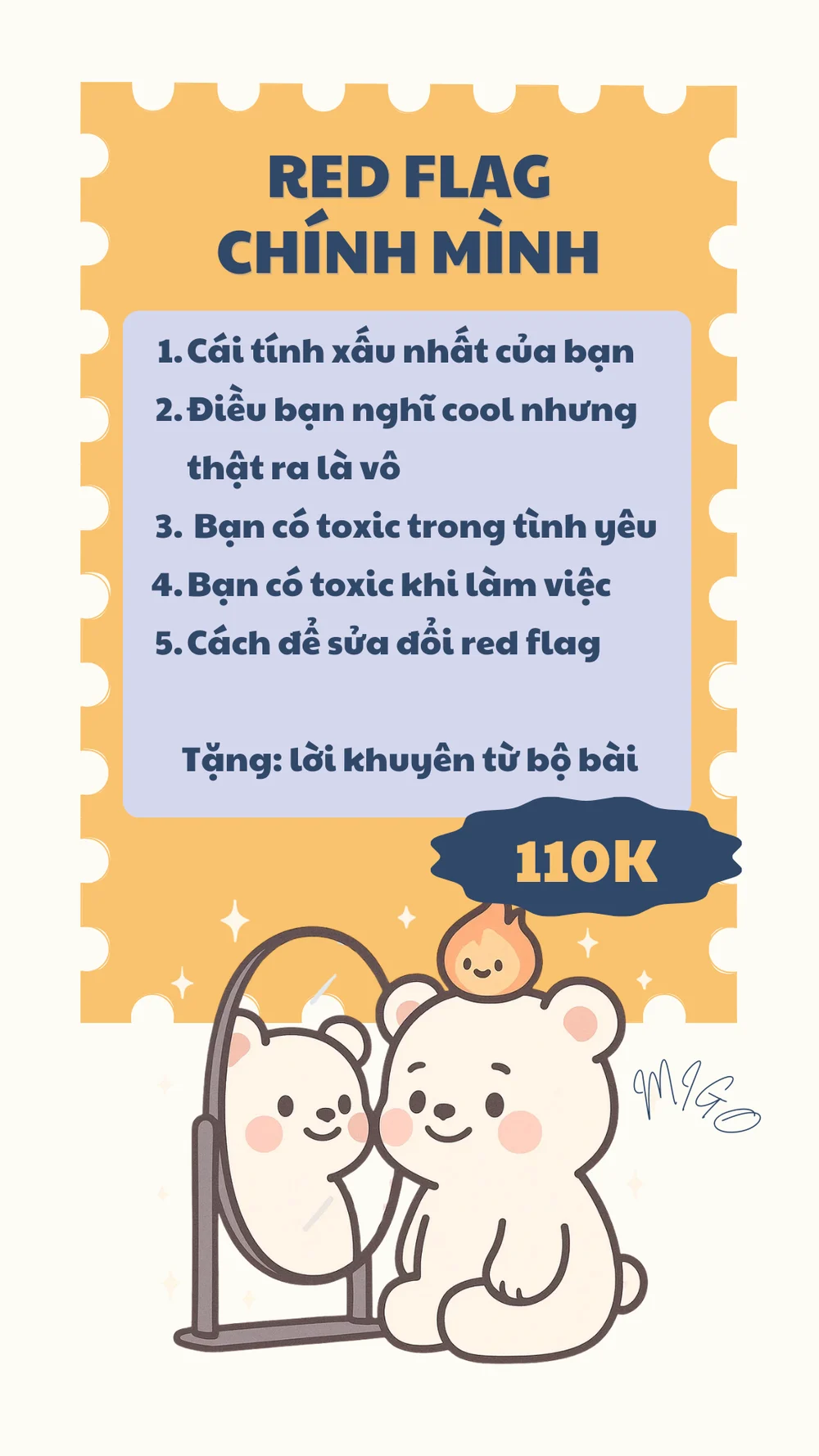 Migo menu Bản thân