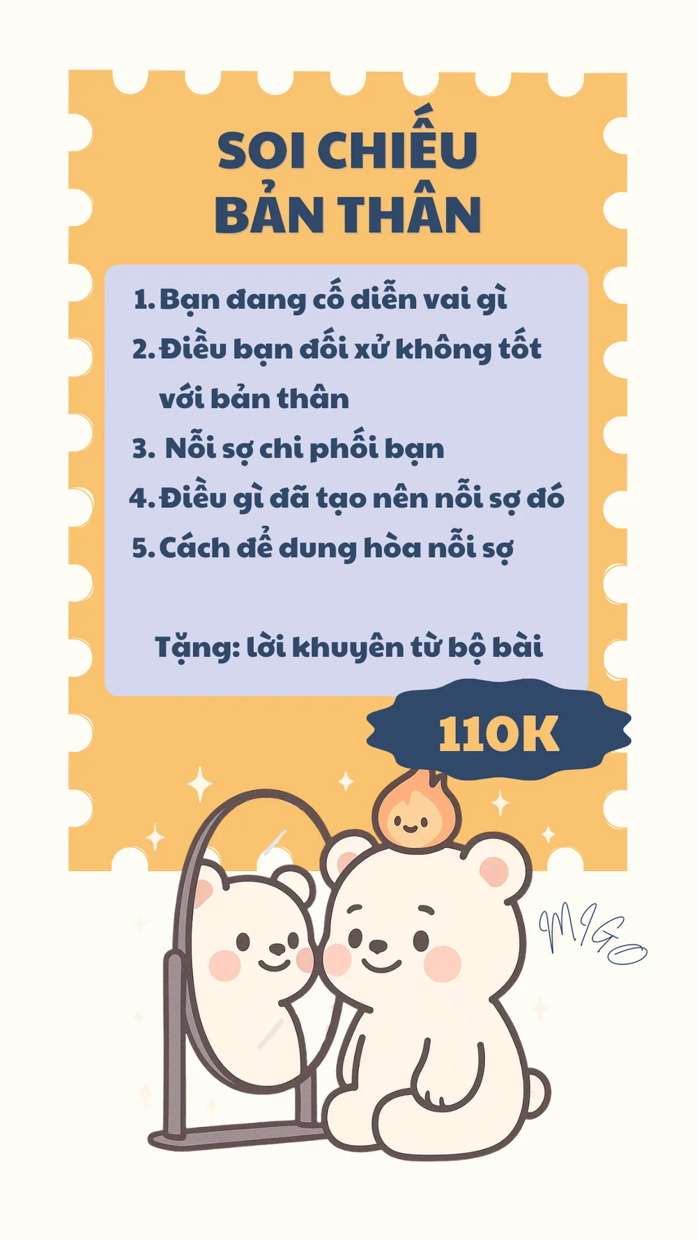 Migo menu Bản thân