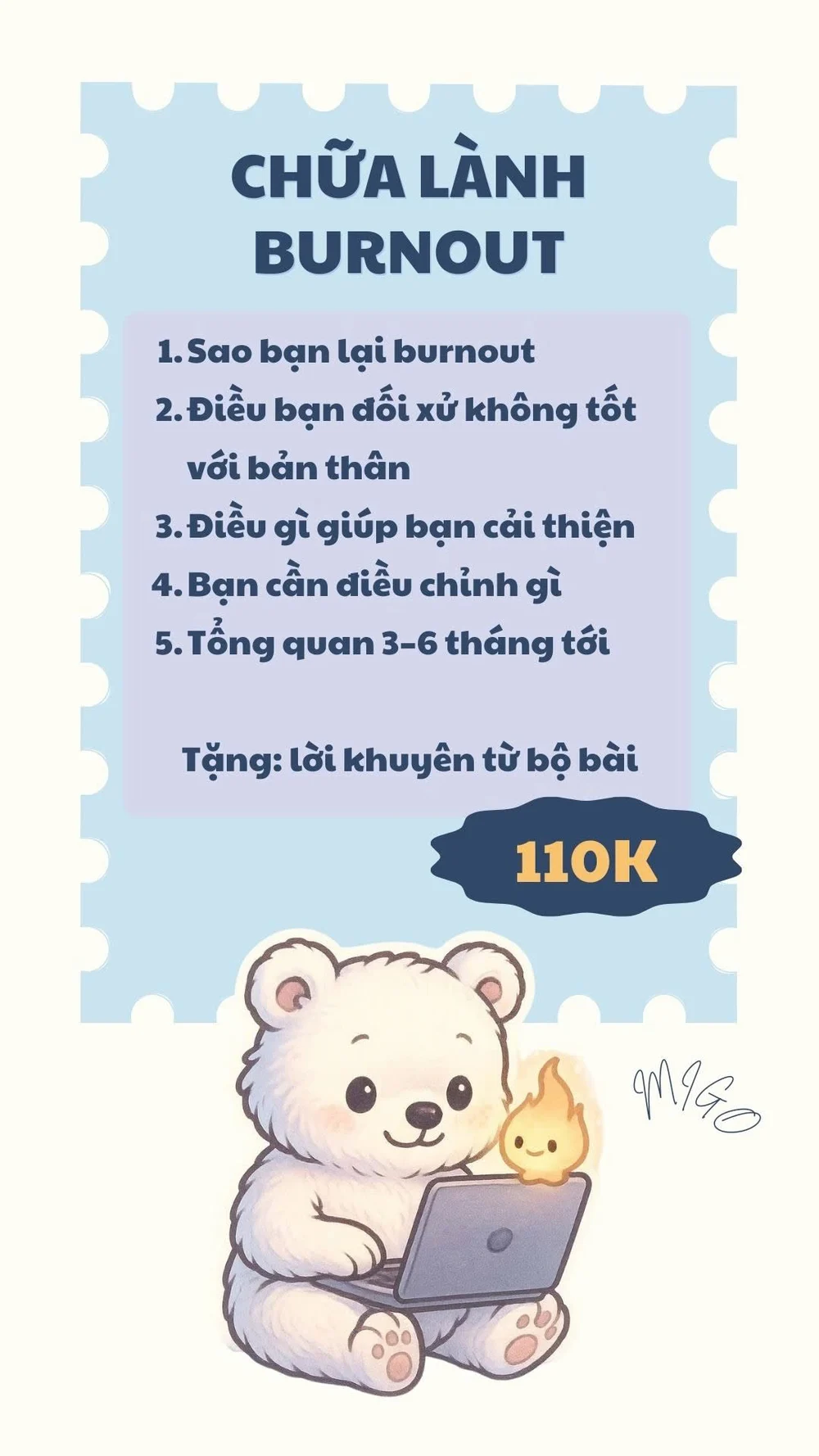 Migo menu Công việc