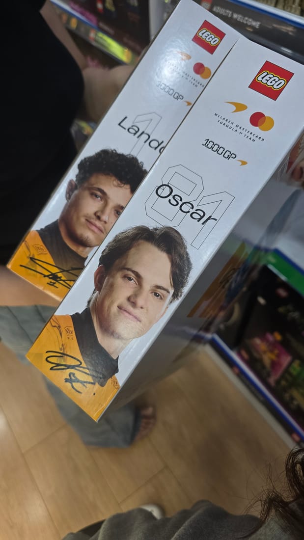 McLaren Lego LN4 and OP81